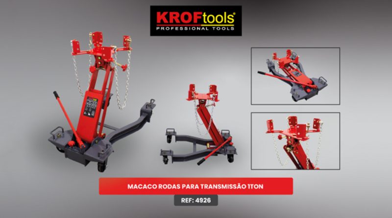 01 - KROFtools tem novo macaco de rodas no catalogo