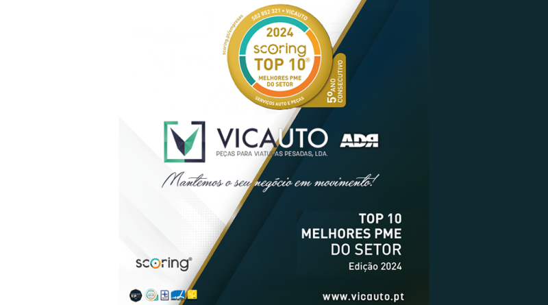 04 - Vicauto entre as 10 melhores PME da regiao e do setor