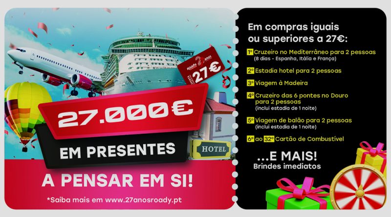 06 - Roady celebra 27 anos com 27 mil euros em premios