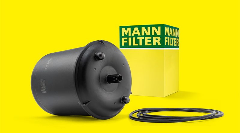 07 - MANN FILTER lanca rotor de plastico que prolonga a troca de oleo