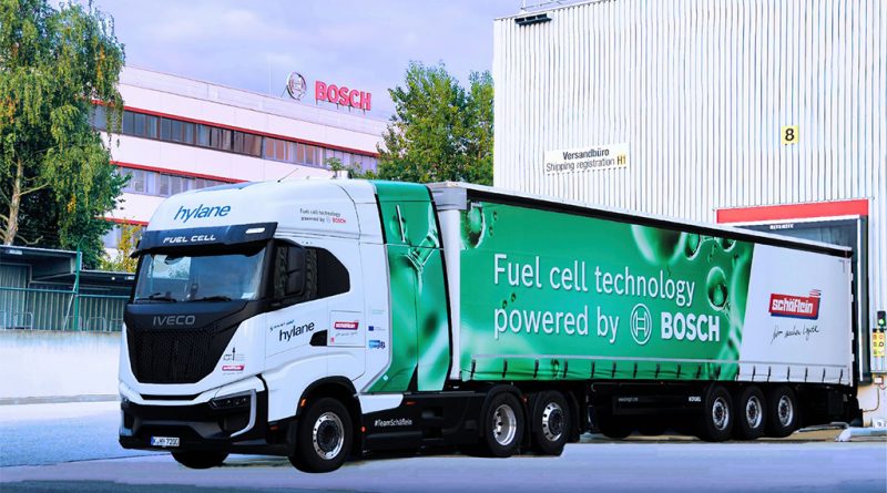 10 - Bosch inicia operacao com camiao movido a hidrogenio