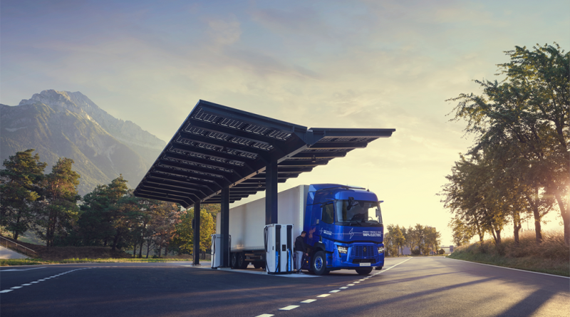 10 - Renault Trucks divulga mapa europeu de recarga eletrica